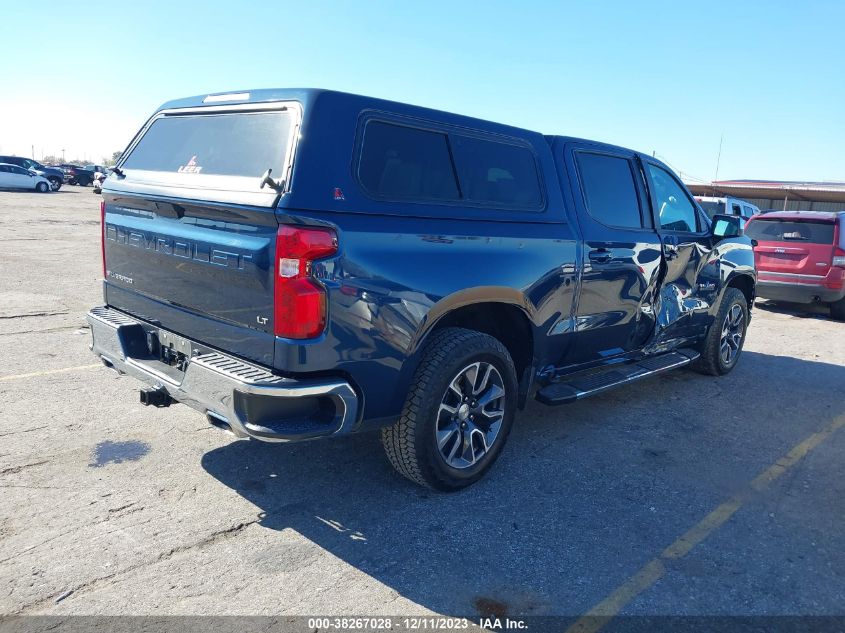 2021 CHEVROLET SILVERADO 1500 4WD  SHORT BED LT - 3GCUYDED4MG230395