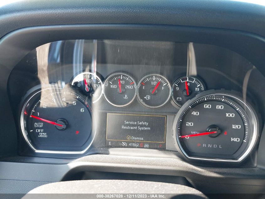 2021 CHEVROLET SILVERADO 1500 4WD  SHORT BED LT - 3GCUYDED4MG230395