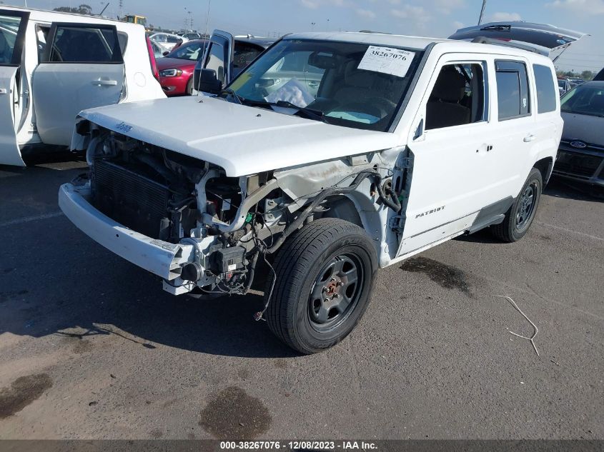 2016 JEEP PATRIOT SPORT - 1C4NJPBBXGD590219