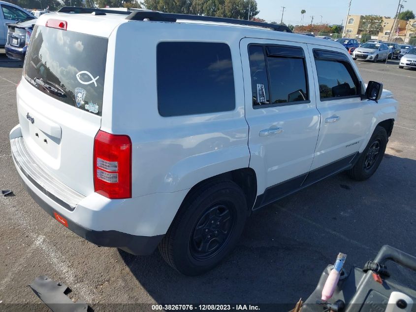 2016 JEEP PATRIOT SPORT - 1C4NJPBBXGD590219