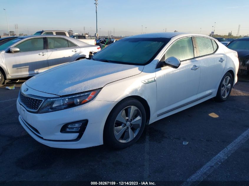 2014 KIA OPTIMA HYBRID EX - KNAGN4AD1E5067528