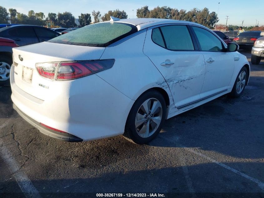 2014 KIA OPTIMA HYBRID EX - KNAGN4AD1E5067528
