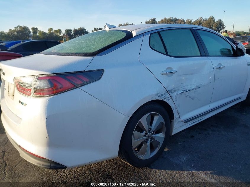 2014 KIA OPTIMA HYBRID EX - KNAGN4AD1E5067528