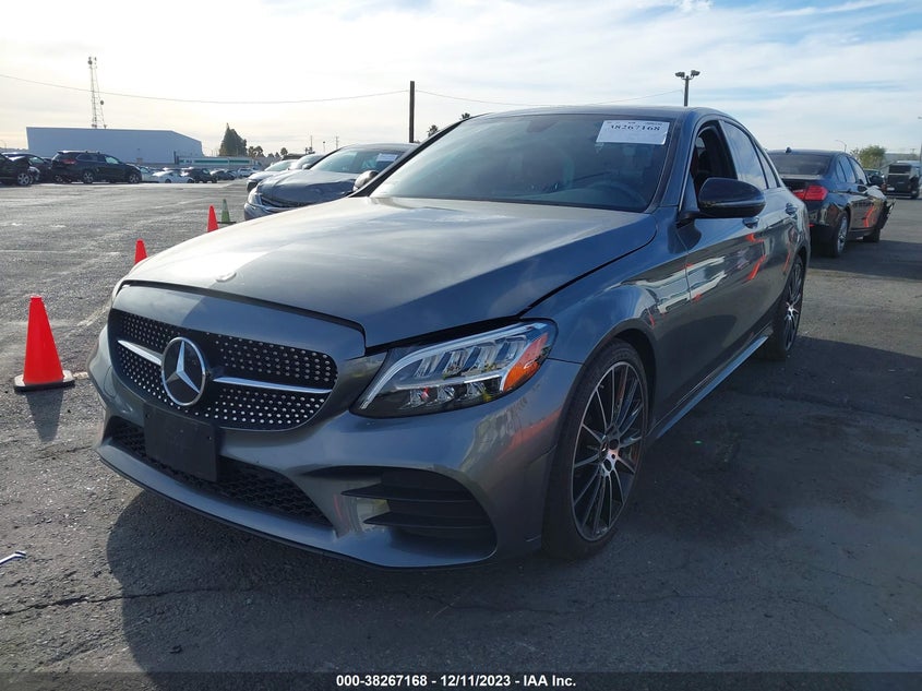 VIN 55SWF8DB6KU297412 2019 MERCEDES-BENZ C 300 300