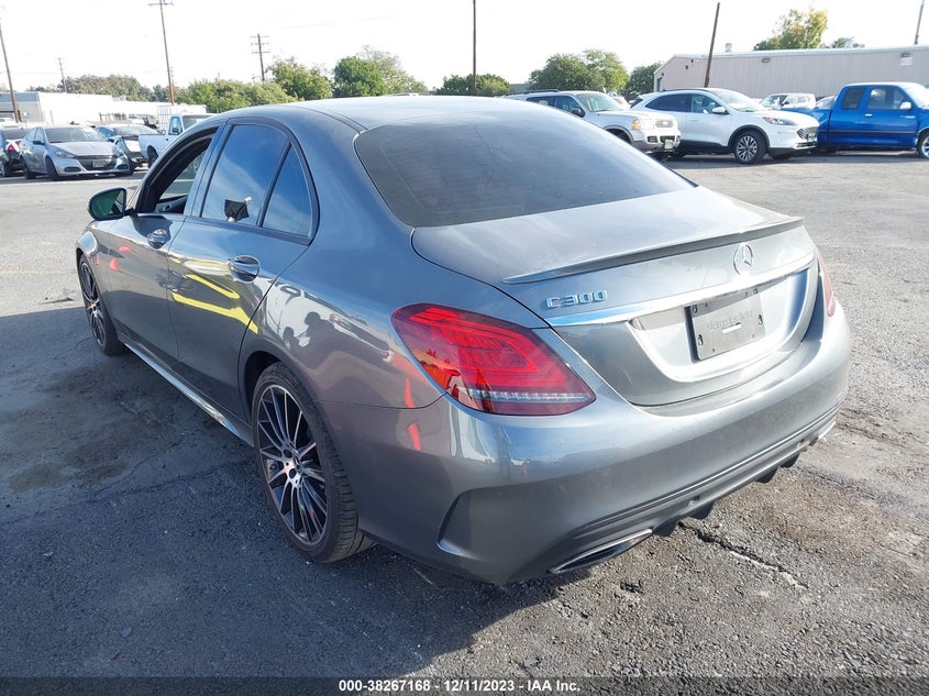 VIN 55SWF8DB6KU297412 2019 MERCEDES-BENZ C 300 300
