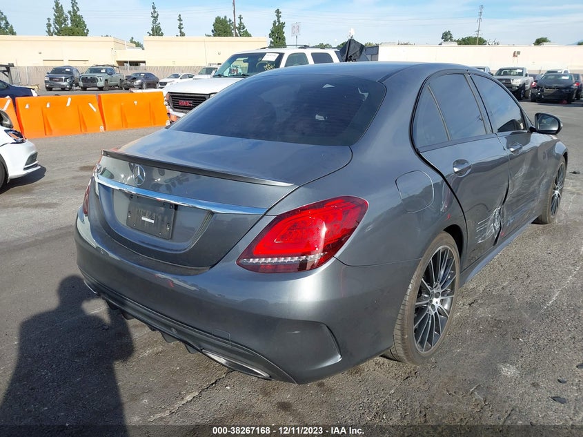 VIN 55SWF8DB6KU297412 2019 MERCEDES-BENZ C 300 300