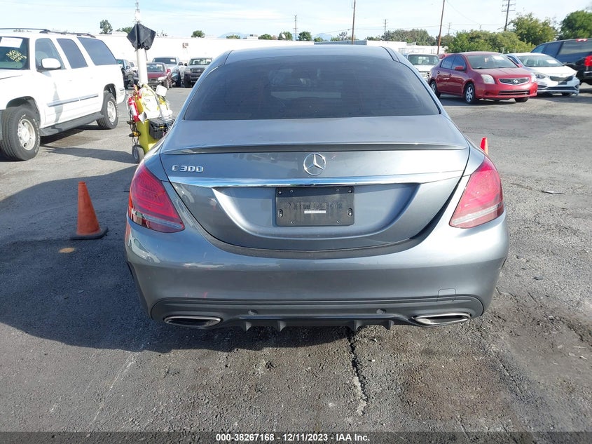 VIN 55SWF8DB6KU297412 2019 MERCEDES-BENZ C 300 300