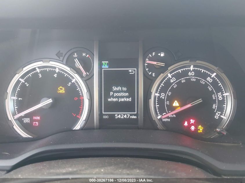 2022 TOYOTA 4RUNNER TRD SPORT - JTEAU5JR9N5252211