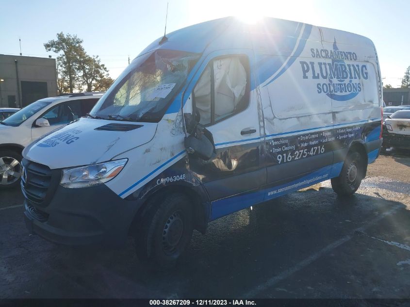 2022 MERCEDES-BENZ SPRINTER 2500 STANDARD ROOF V6 - W1Y4EBHY6NT119181