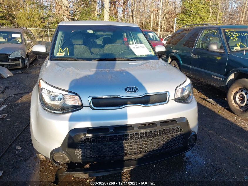 2016 KIA SOUL - KNDJN2A29G7844704