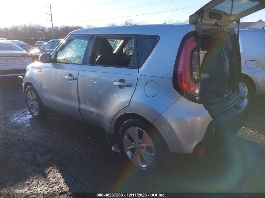 2016 KIA SOUL - KNDJN2A29G7844704