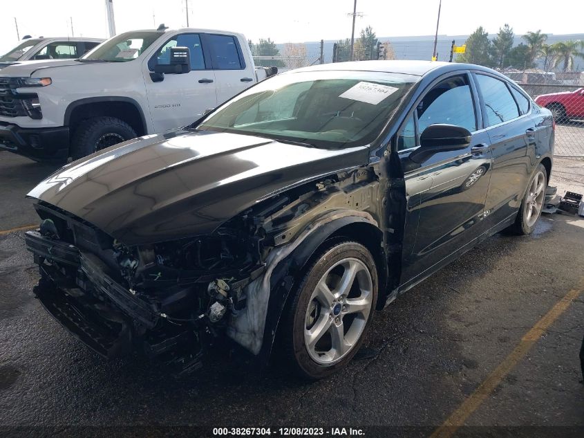 2016 FORD FUSION S - 3FA6P0G76GR215584