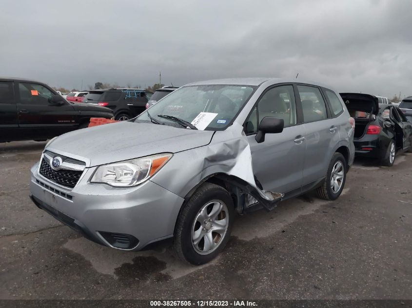 2014 SUBARU FORESTER 2.5I - JF2SJAAC9EH432391
