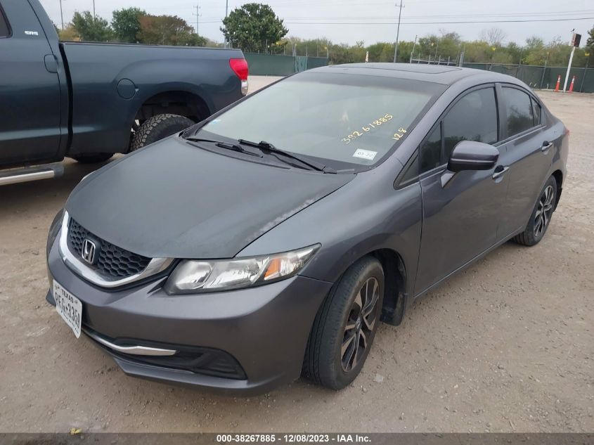 2014 HONDA CIVIC EX - 2HGFB2F84EH527508