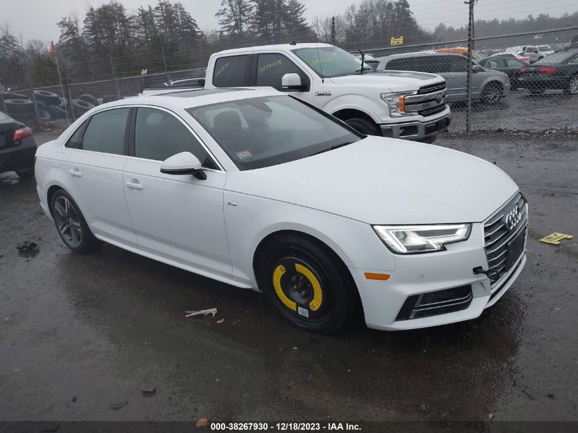 2018 AUDI A4 2.0T PREMIUM - WAUENAF48JA077117