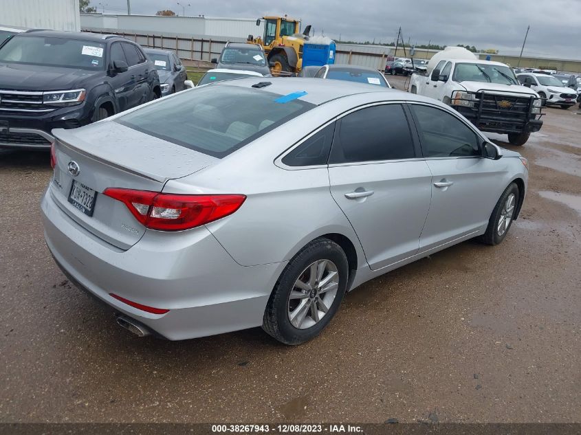 2016 HYUNDAI SONATA 2.4L SE - 5NPE24AF5GH347508