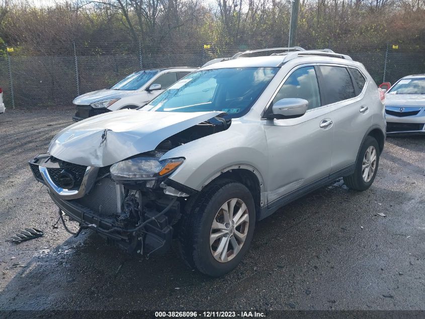 2015 NISSAN ROGUE SV - KNMAT2MV4FP516259