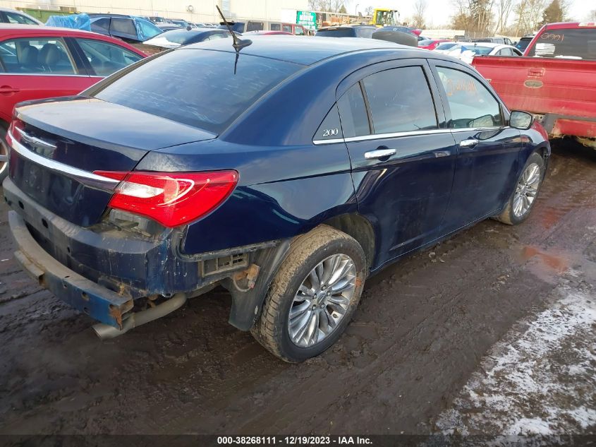 2013 CHRYSLER 200 LIMITED - 1C3CCBCGXDN578550