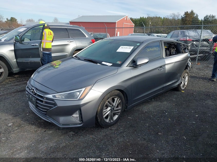 VIN 5NPD84LF7KH483011 2019 HYUNDAI ELANTRA SEL/VALUE/LIMITED