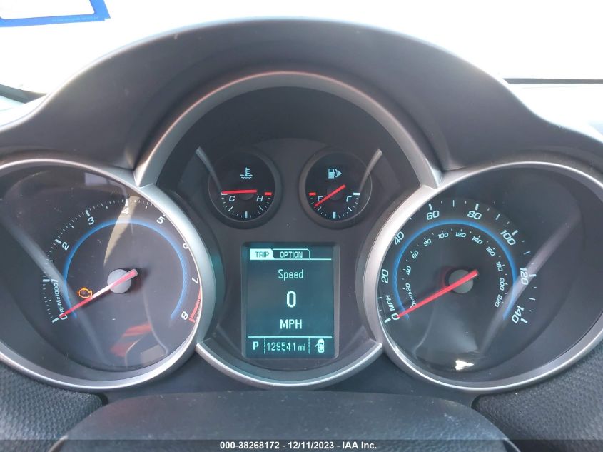 2014 CHEVROLET CRUZE 1LT AUTO - 1G1PC5SB3E7354314