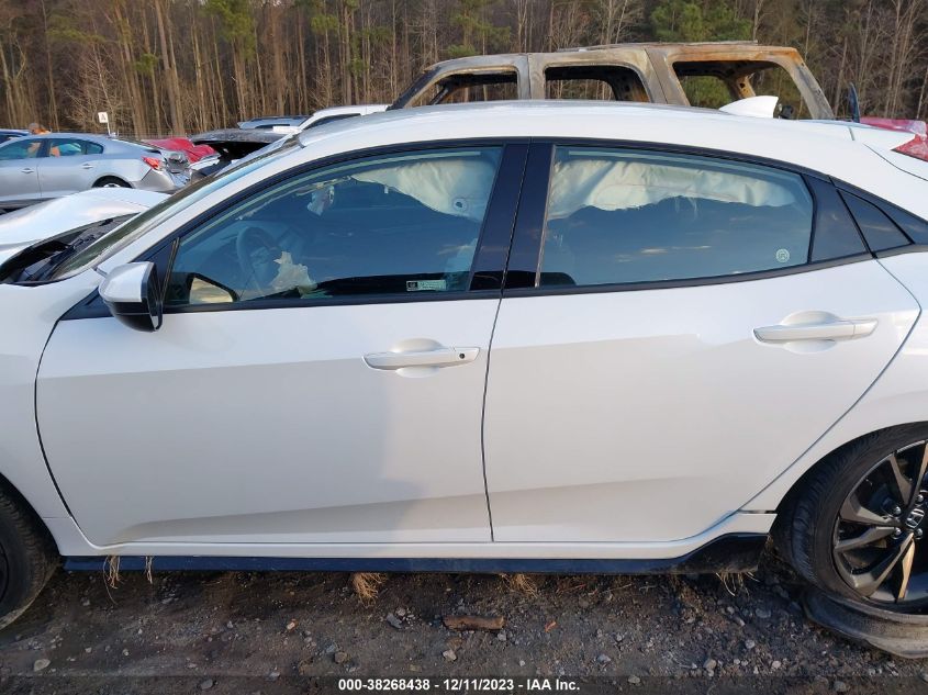 2019 HONDA CIVIC - 0HHSK7H47KU221988