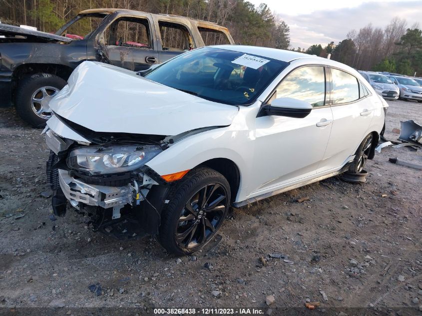 2019 HONDA CIVIC - 0HHSK7H47KU221988