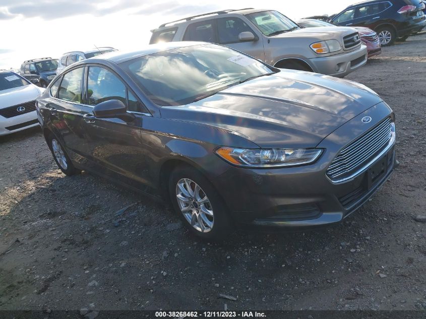 2015 FORD FUSION S - 3FA6P0G71FR288070