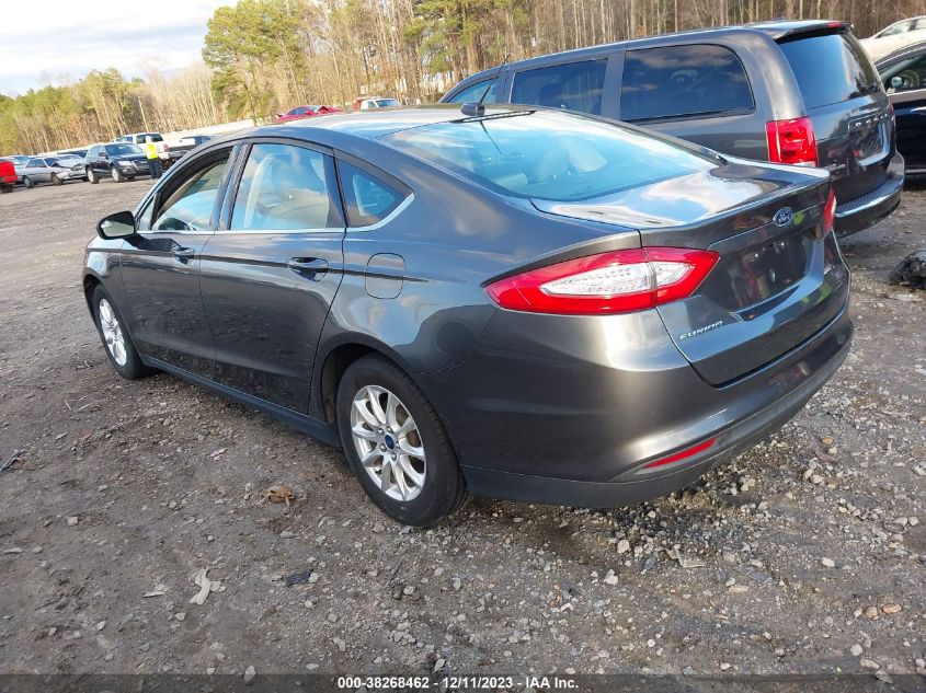 2015 FORD FUSION S - 3FA6P0G71FR288070