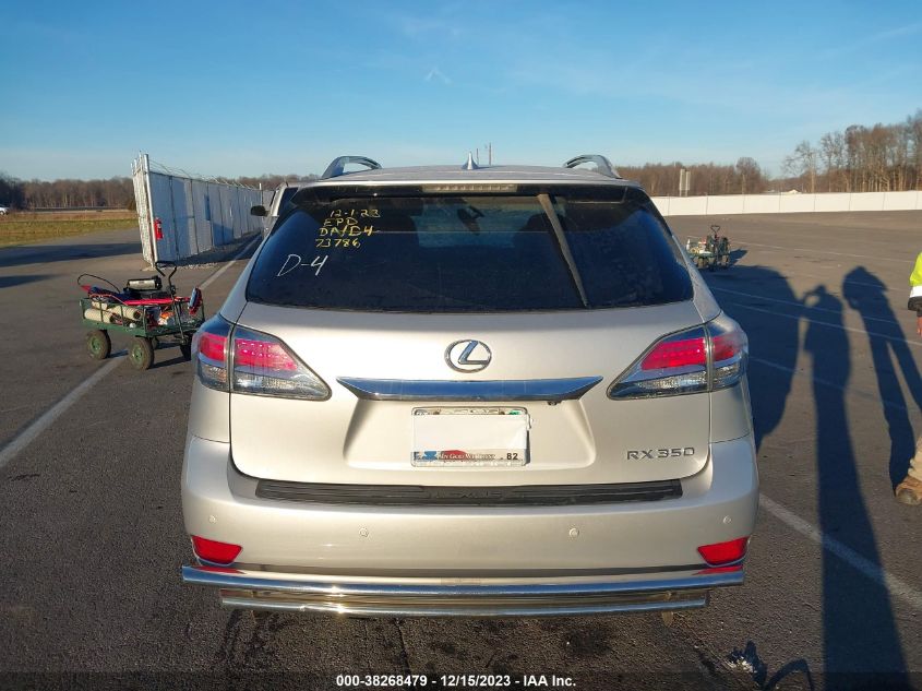 2014 LEXUS RX 350 BASE (A6) - 2T2BK1BA9EC239117