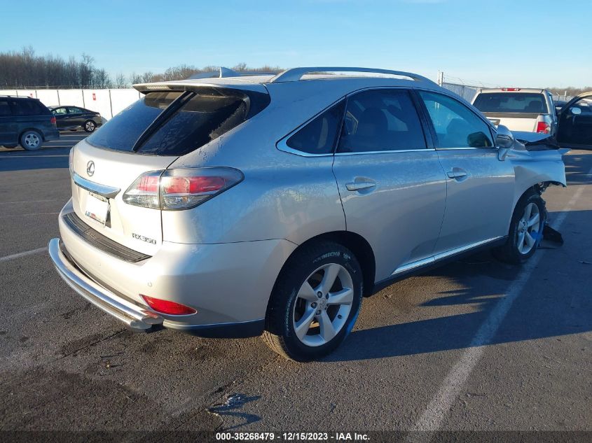 2014 LEXUS RX 350 BASE (A6) - 2T2BK1BA9EC239117
