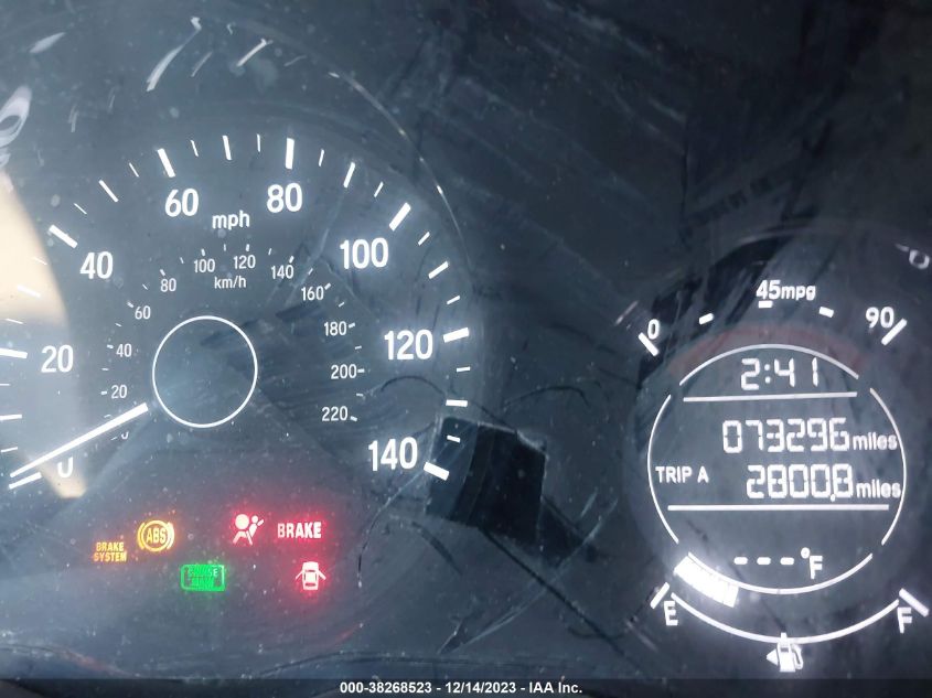 2016 HONDA HR-V EX - 3CZRU5H52GM724735
