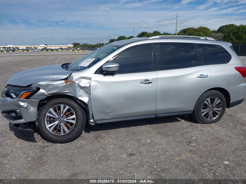 VIN 5N1DR2MN3KC603546 2019 NISSAN PATHFINDER SL