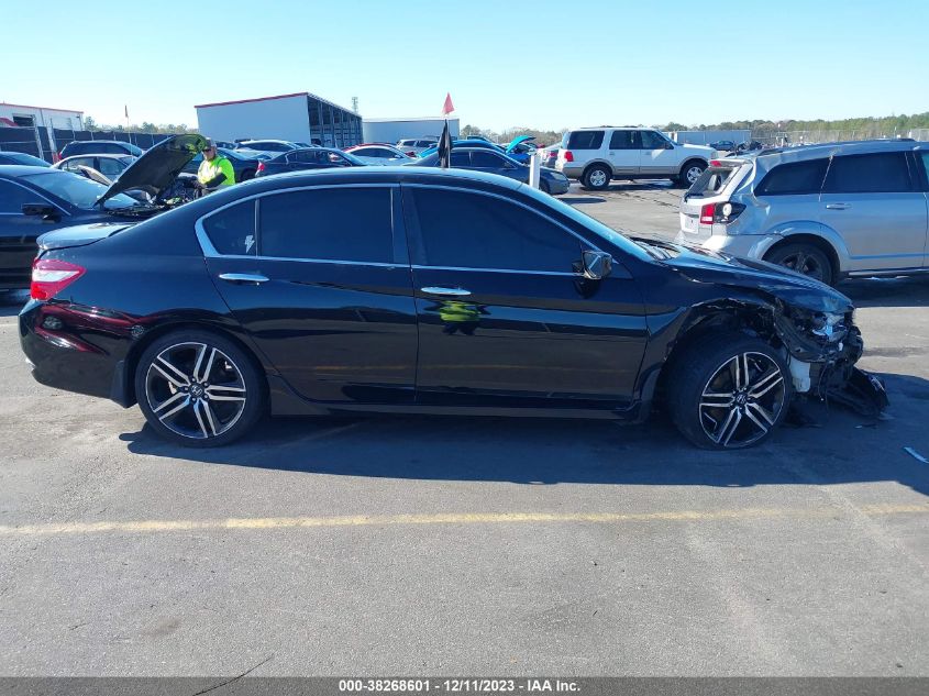 2016 HONDA ACCORD SPORT - 1HGCR2F63GA054358
