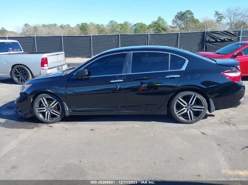 2016 HONDA ACCORD SPORT - 1HGCR2F63GA054358