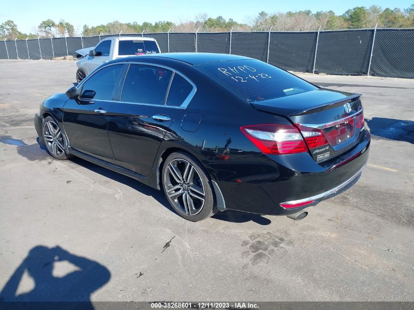 2016 HONDA ACCORD SPORT - 1HGCR2F63GA054358