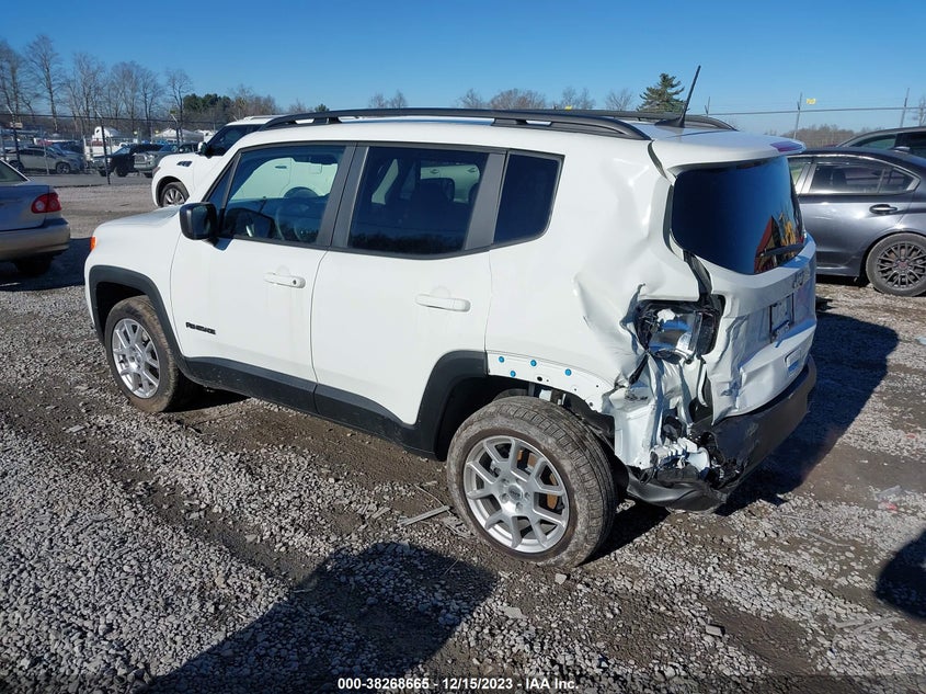 VIN ZACNJDB10PPP34980 2023 JEEP RENEGADE LATITUDE