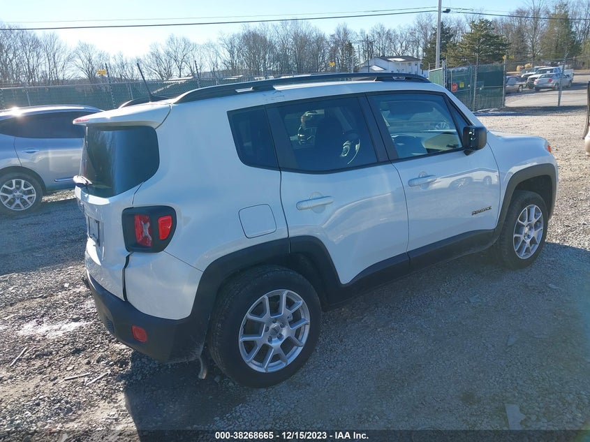 VIN ZACNJDB10PPP34980 2023 JEEP RENEGADE LATITUDE