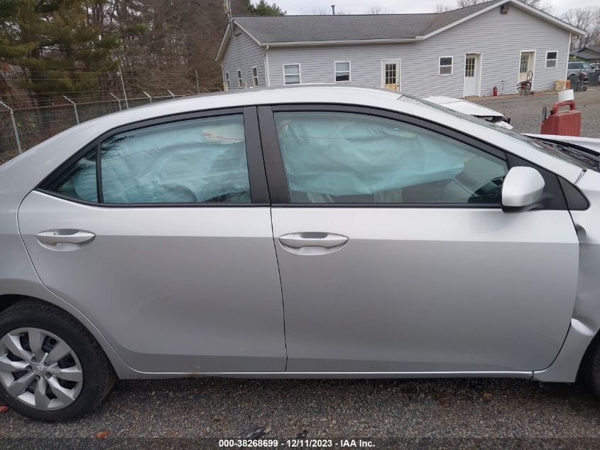 2016 TOYOTA COROLLA LE - 5YFBURHEXGP503519