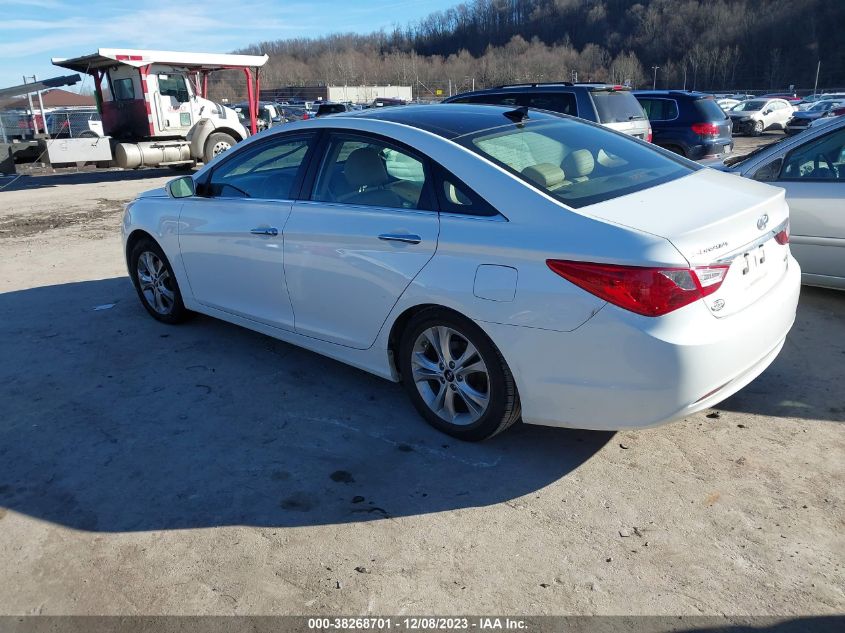 2013 HYUNDAI SONATA LIMITED - 5NPEC4AC1DH675510