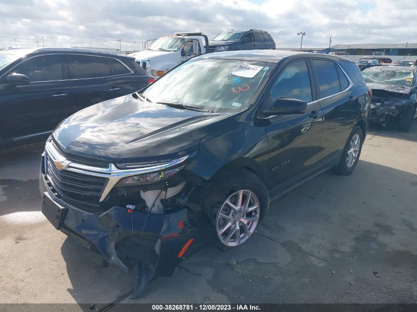 2022 CHEVROLET EQUINOX FWD LT - 3GNAXKEV0NL118101