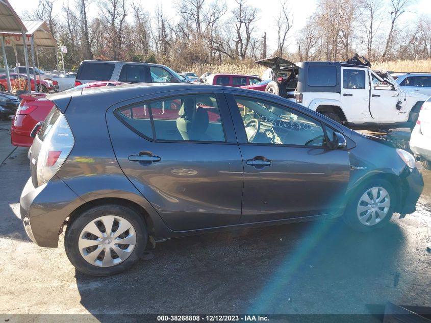 2014 TOYOTA PRIUS C TWO - JTDKDTB34E1573474