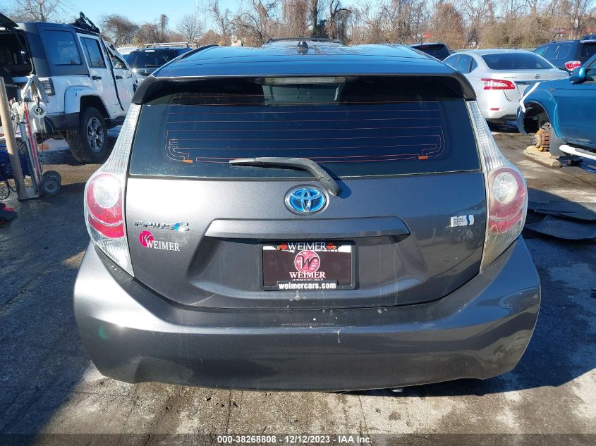 2014 TOYOTA PRIUS C TWO - JTDKDTB34E1573474