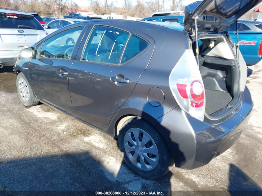 2014 TOYOTA PRIUS C TWO - JTDKDTB34E1573474