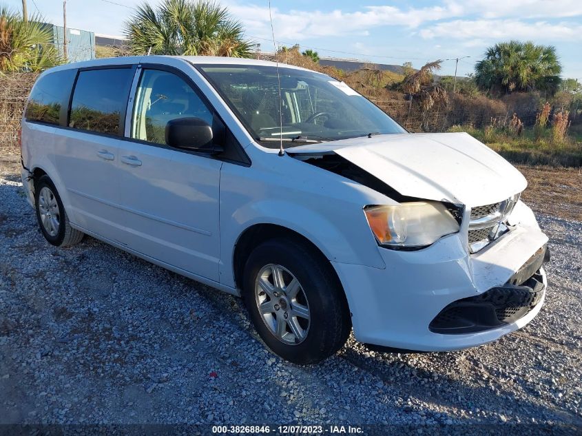 2014 DODGE GRAND CARAVAN SE - 2C4RDGBG9ER410601