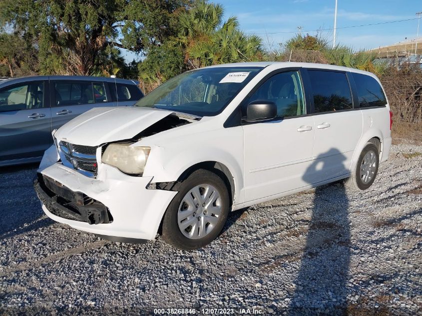 2014 DODGE GRAND CARAVAN SE - 2C4RDGBG9ER410601