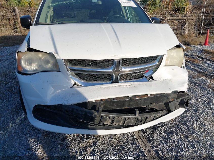 2014 DODGE GRAND CARAVAN SE - 2C4RDGBG9ER410601