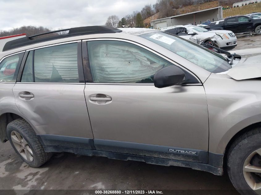 2014 SUBARU OUTBACK 2.5I - 4S4BRCAC4E3318360
