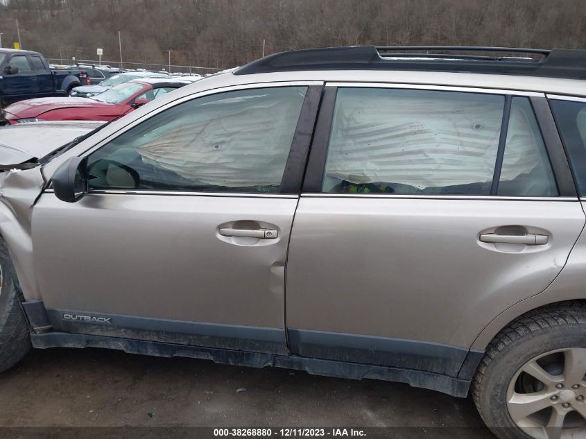 2014 SUBARU OUTBACK 2.5I - 4S4BRCAC4E3318360