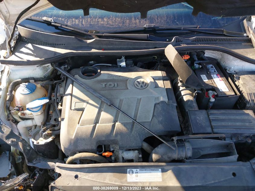 2013 VOLKSWAGEN JETTA SPORTWAGEN 2.0L TDI - 3VWPL7AJ9DM616592