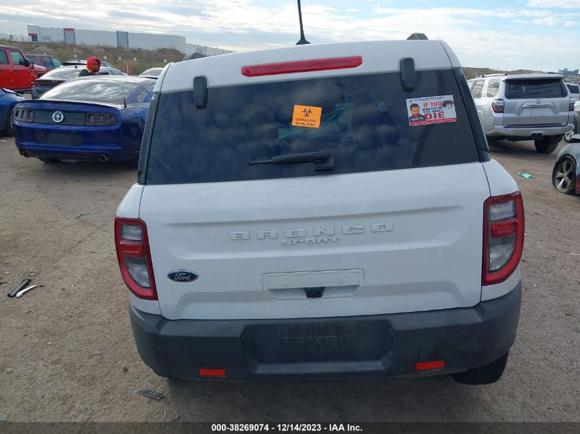 2022 FORD BRONCO SPORT BIG BEND - 3FMCR9B6XNRD89161